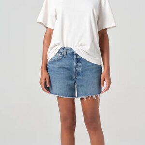 Agolde Parker Long Short Skywave Size 25